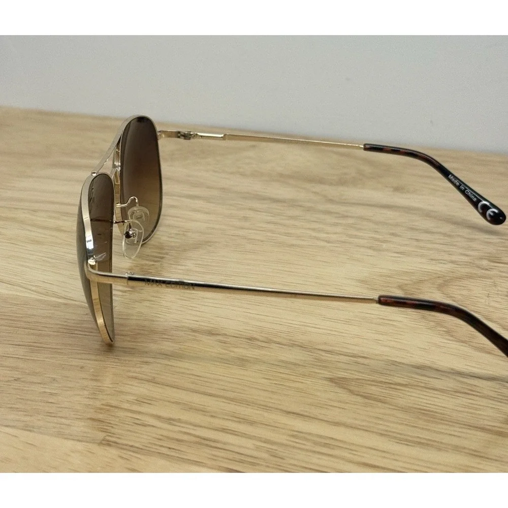 Max Edition Gold Aviator Sunglasses 100% UV Protection ME 7612‎
